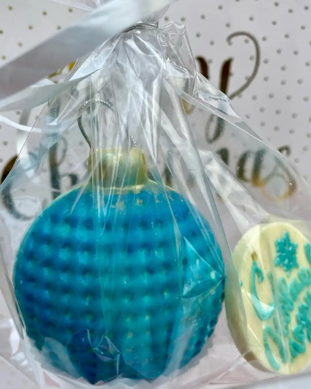 Какао-бомбочки в форме шара, 4 шт. фото 6